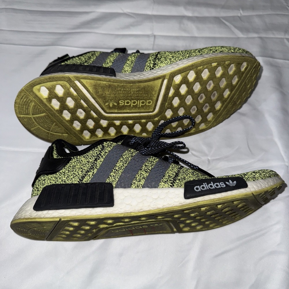 Adidas Boost Green Black SHW675001 Mens Size 10 US Without Box - Picture 8 of 10